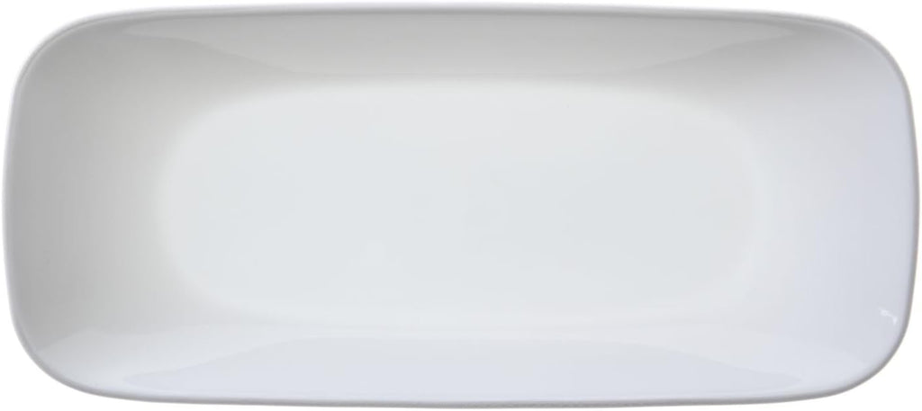 Pure White 10-1/2-Inch Serving Tray U432929