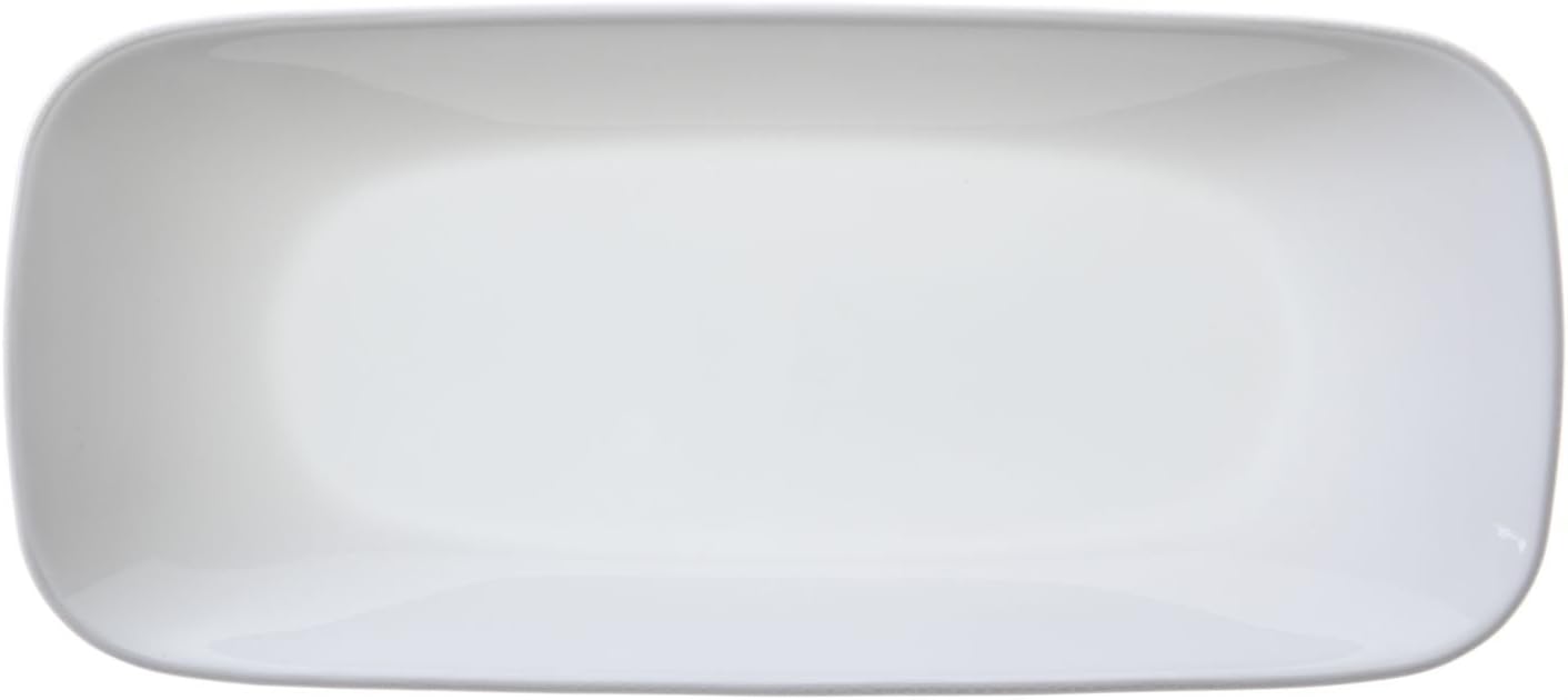 Pure White 10-1/2-Inch Serving Tray U432929