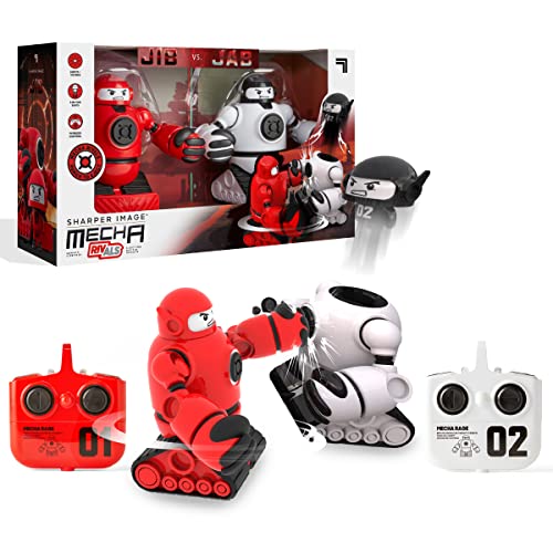 Remote Control Battle Robots, Two-Player Wireless Fighting Set with Lights and Sounds Y597