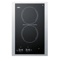 15" Wide 230V 2-Burner Radiant Cooktop O498110