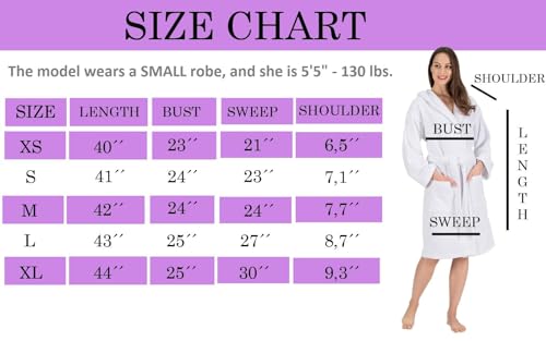 Hooded Terry Bathrobe I49725