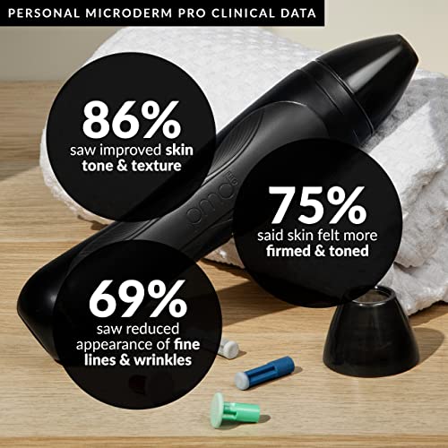 Personal Microderm Pro Microdermabrasion Machine with Exfoliating Crystals and Vacuum Suction B98708