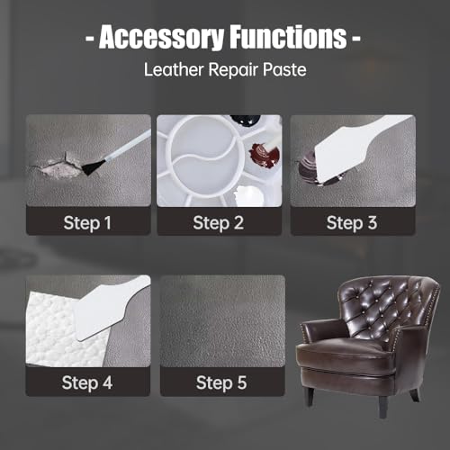 White 2pcs Leather Repair Kit P816710