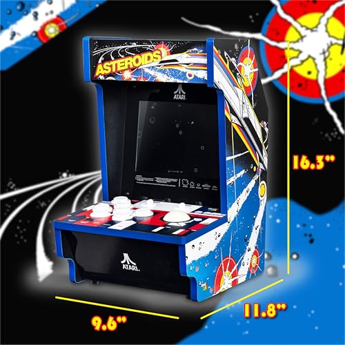 4 Games 8" Liquid Crystal Screen Mini Cabinet Countertop Console C264583