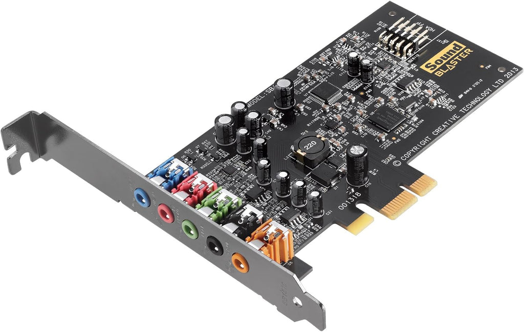 PCIe 5.1 Sound Card with Headphone Amp X7591