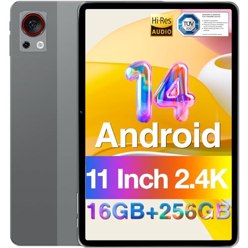 11 Inch 2.4K Display 16GB RAM 256GB ROM 8580mAh Battery Octa Core Dual SIM 4G Blue Tablet J974397