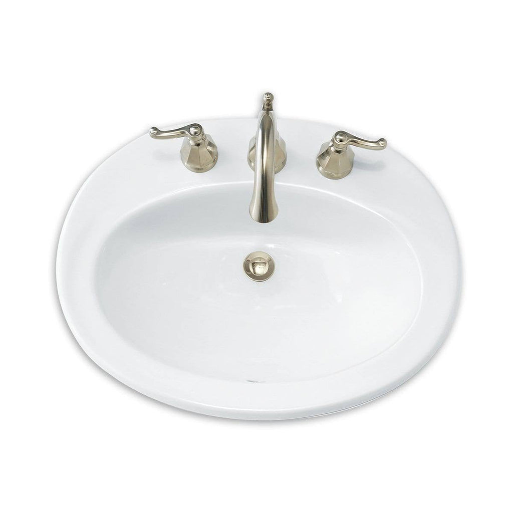 White Countertop Sink W3716
