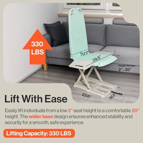 Portable Floor & Bath Lift, 19lbs, 330 Lbs Capacity, IP68 Waterproof I636