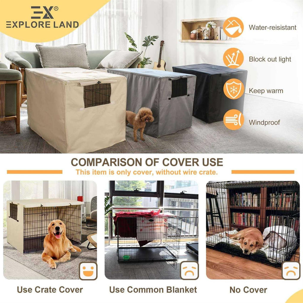 Durable Polyester Dog Crate Cover A2108
