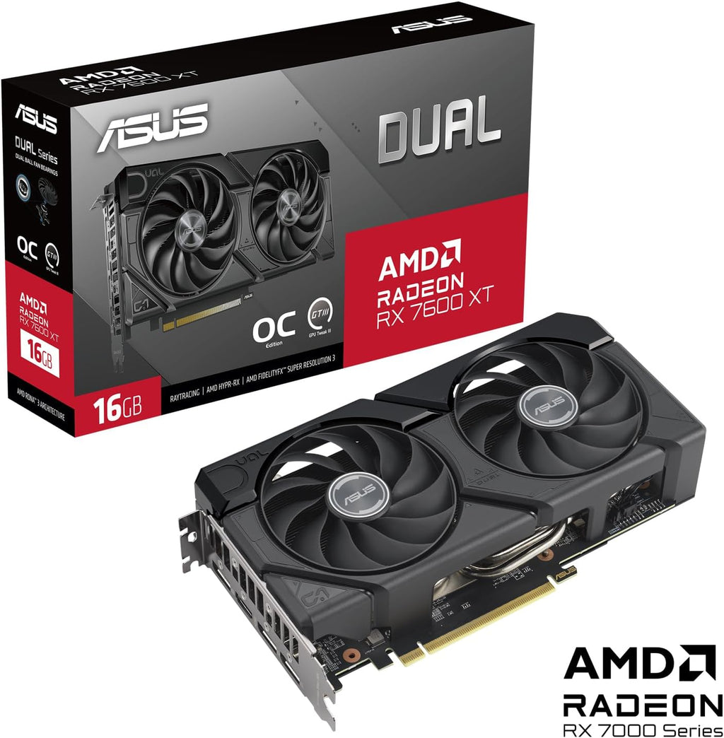 Radeon RX 7600 XT 16GB GDDR6 Graphics Card U39921