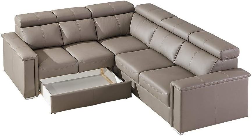 Left Corner Sectional Sleeper Sofa Y639