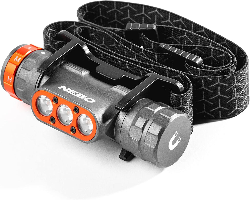 USB Rechargeable Flashlight and Headlamp J367