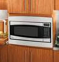 24 Inch 1.1 cu. ft. Capacity Countertop Microwave Black Stainless Steel P301086