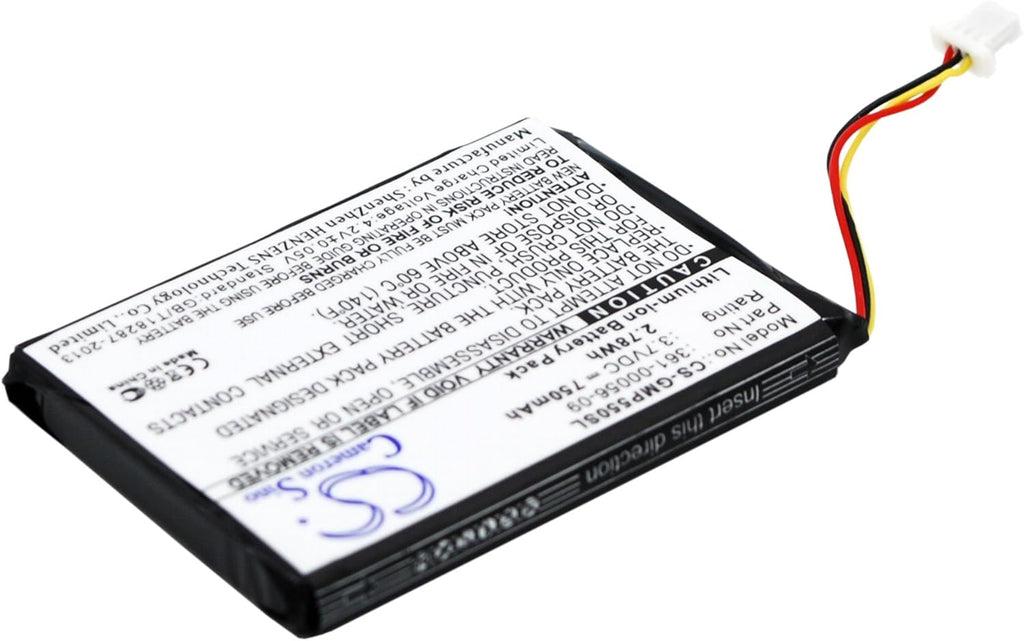 Replacement Battery Compatible with Garmin Pro 550 N776
