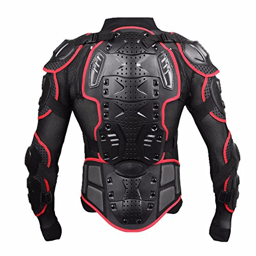 Motorcycle Full Body Armor Protective Jacket Guard ATV Motocross Gear Shirt T9606