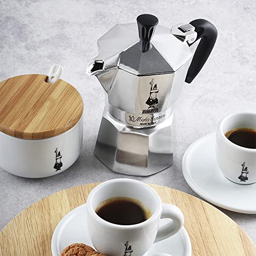 18 Cups (27 Oz - 810 Ml) Aluminium Silver Stovetop Espresso Maker X153