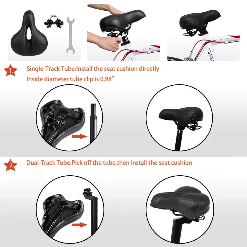 Breathable Foam Bicycle Saddle Seat Cover X5491
