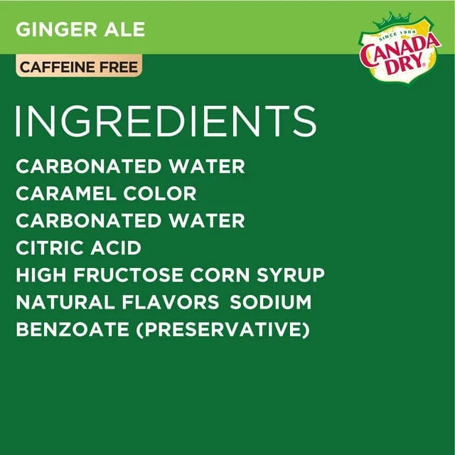 30 pk 7.5 fl. oz Ginger Ale X4012