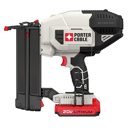 20V 18 Gauge Brad Nailer Kit with Battery and Charger V37516