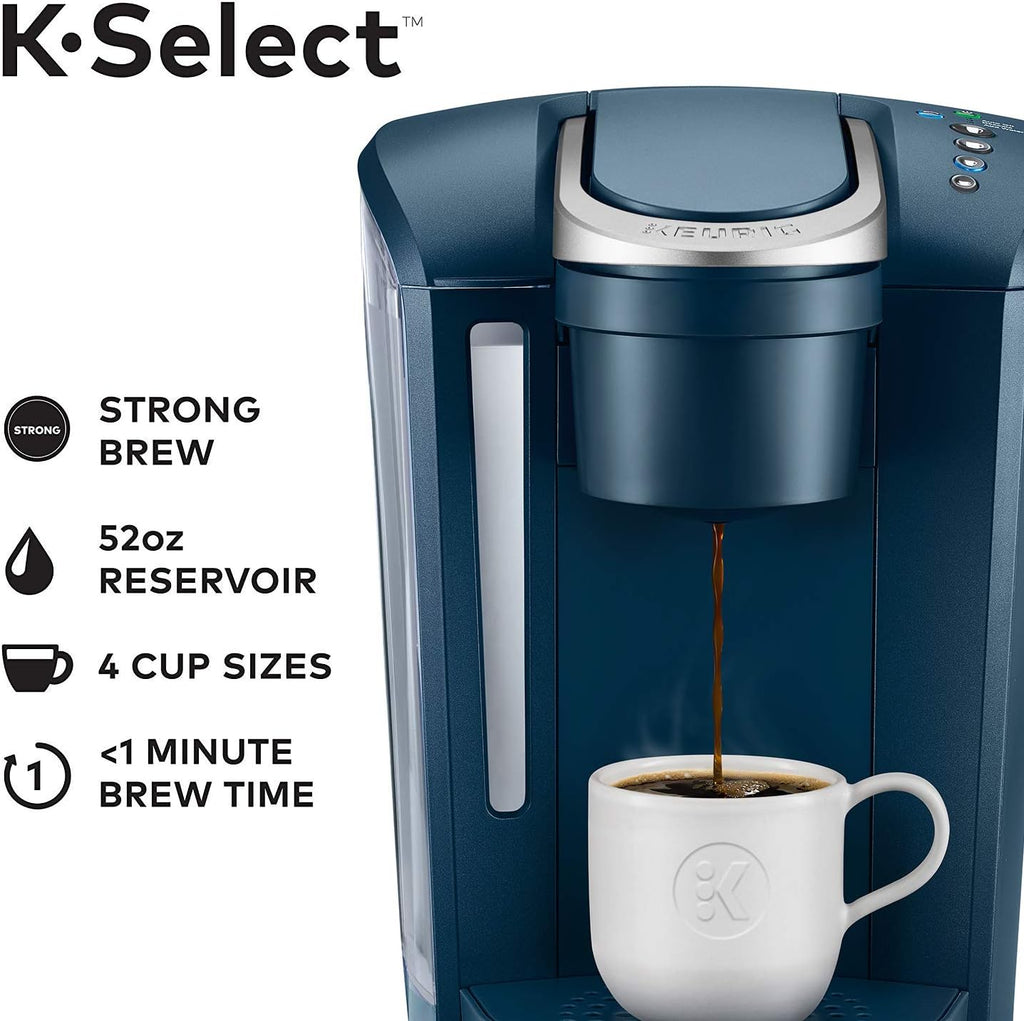 Marine Blue Single Serve K-Cup Pod Coffee Maker P328