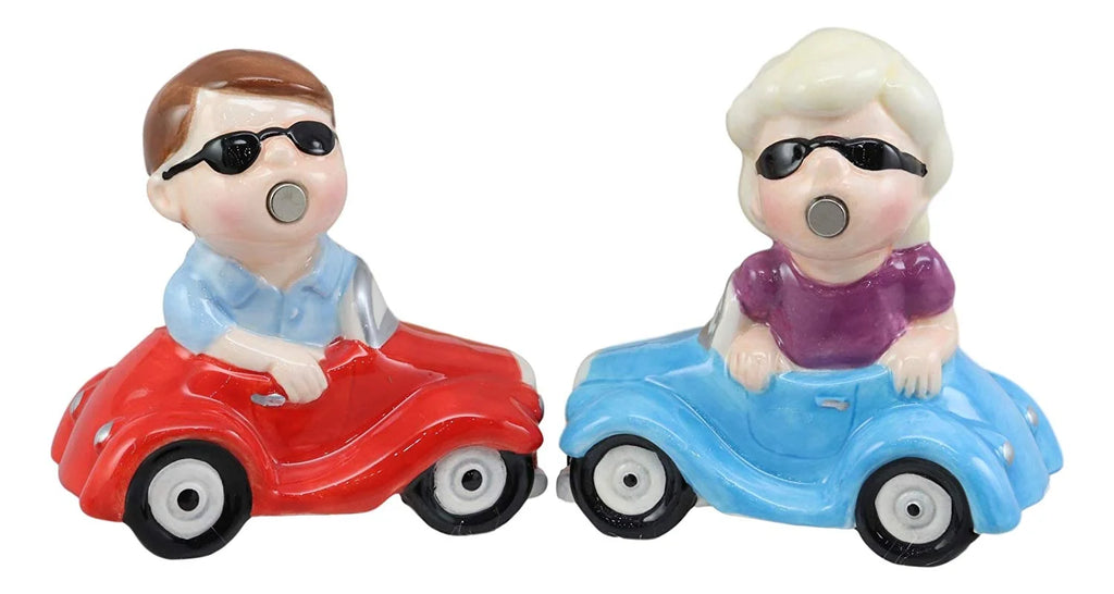 Ceramic Salt And Pepper Shakers Set R49790