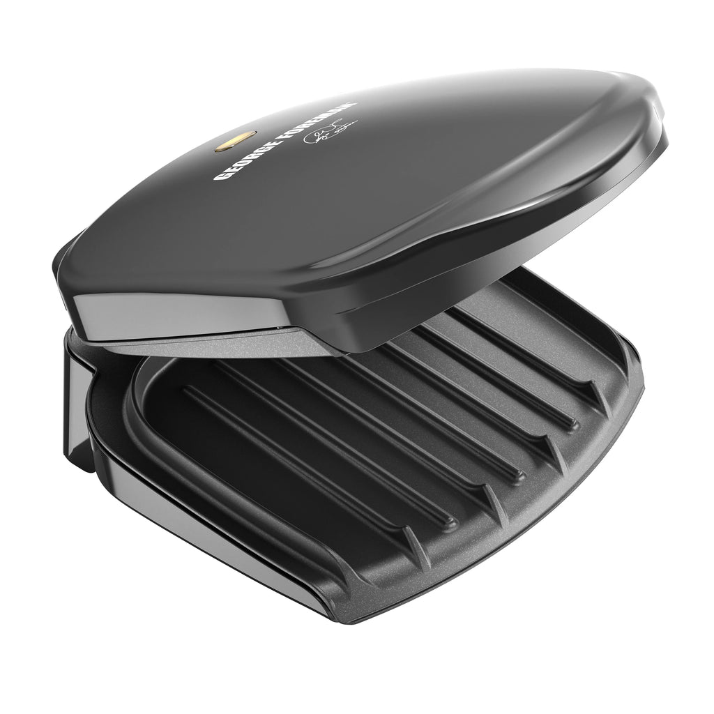 Black Electric Indoor Grill and Panini Press X87338