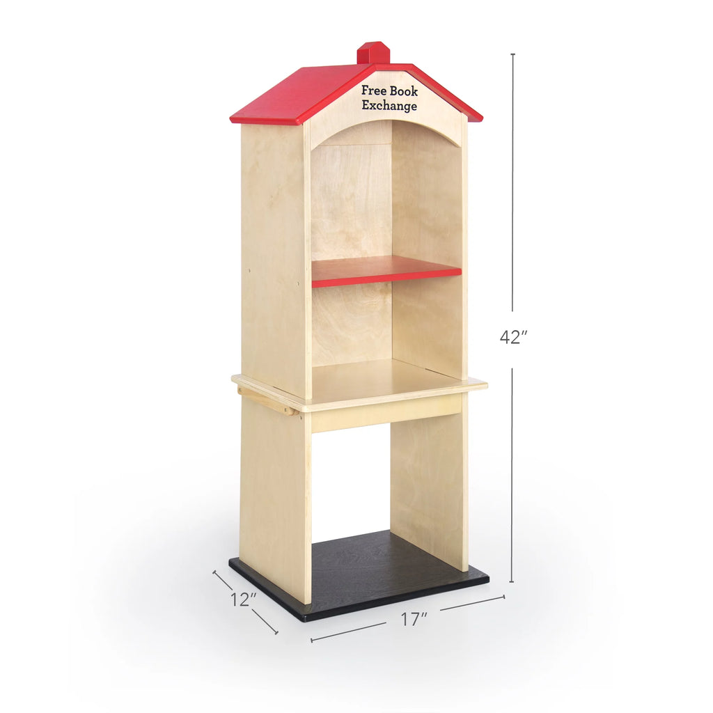 3-Shelf Wooden Bookcase V89981