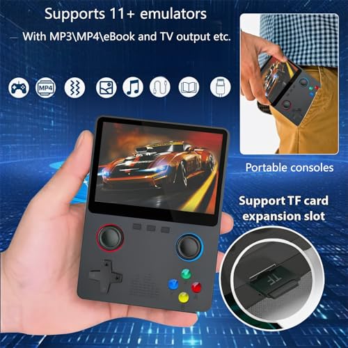 Retro Handheld Game Console with 3.5-inch Screen J1911