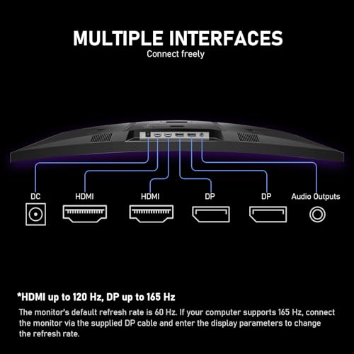 24.5 Inch IPS 200Hz Gaming Monitor, FHD 1080p, 1ms, Black Q80187