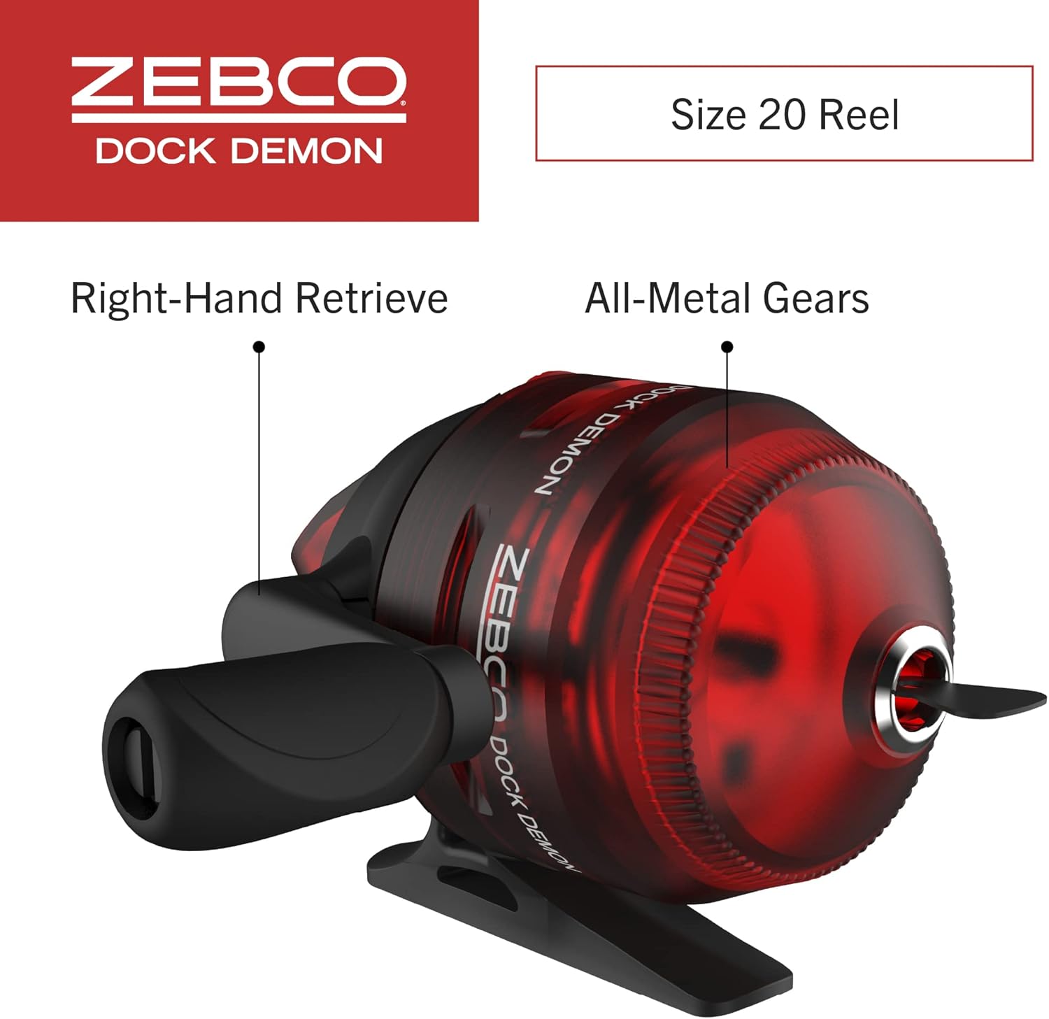 5-Foot 6-Inch 2-Piece Spincast Reel and Fishing Rod Combo W33394