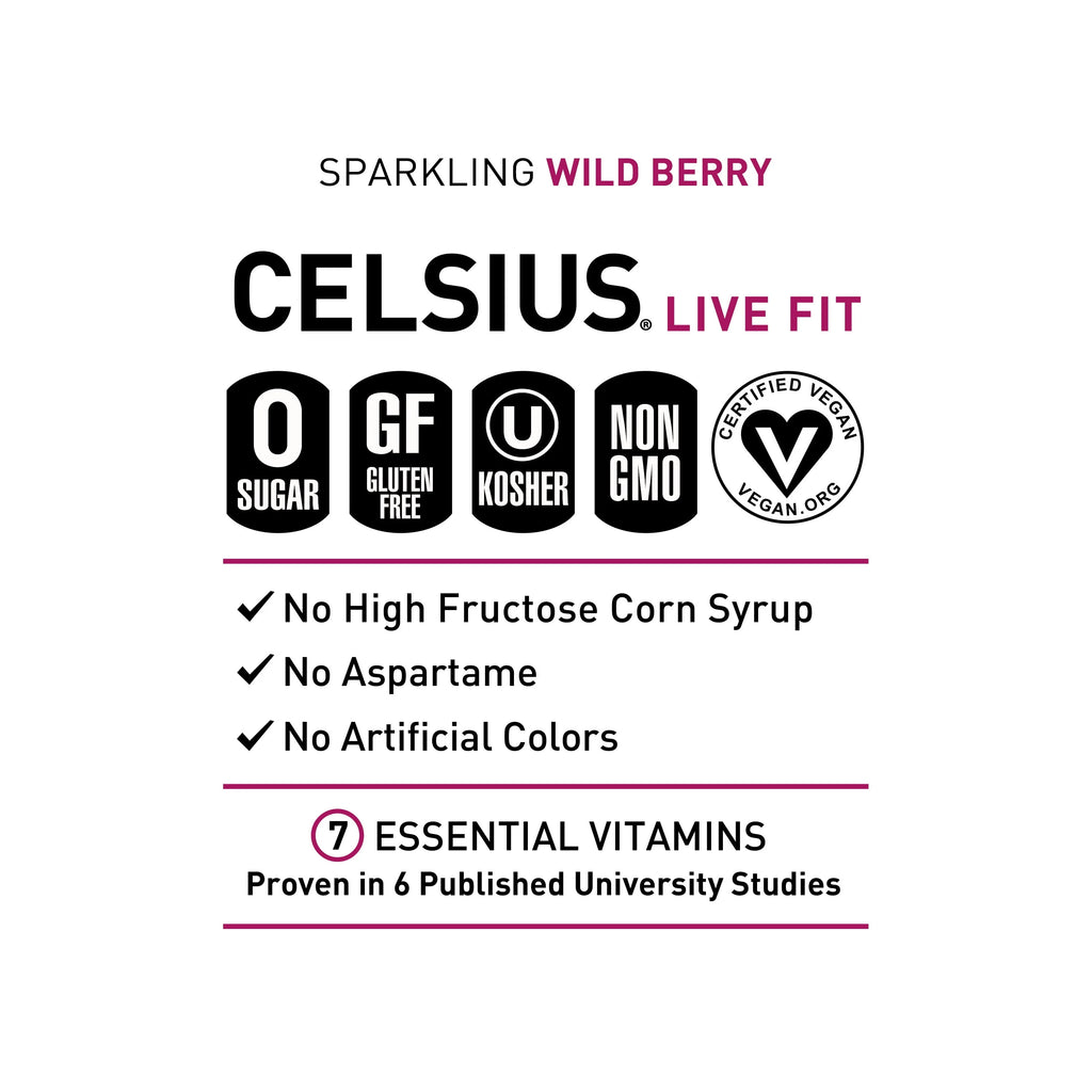 Sparkling Variety Pack Energy Drink 12 fl oz (Pack of 12) H415541
