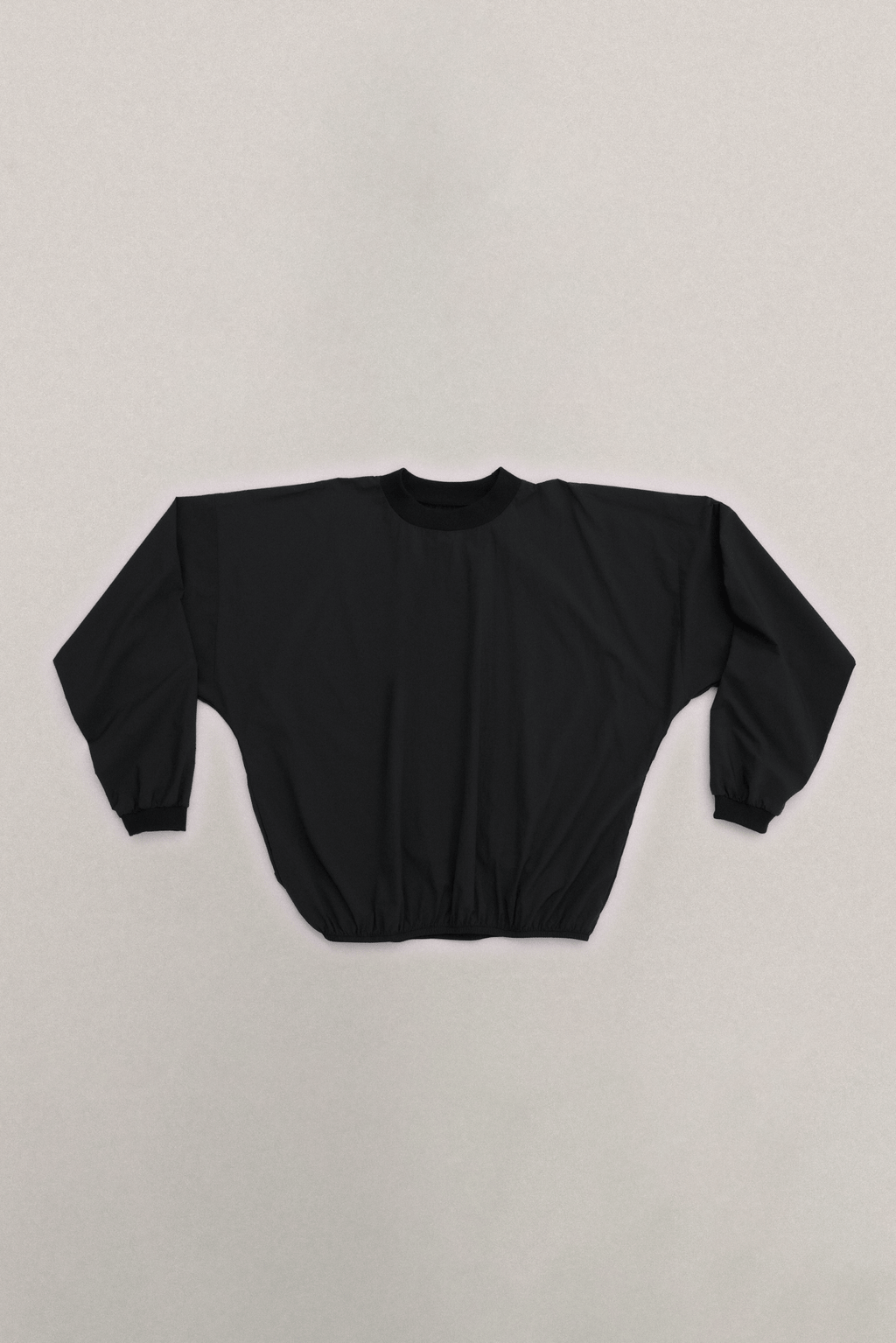 COTTON TOUCH NYLON CREW NECK