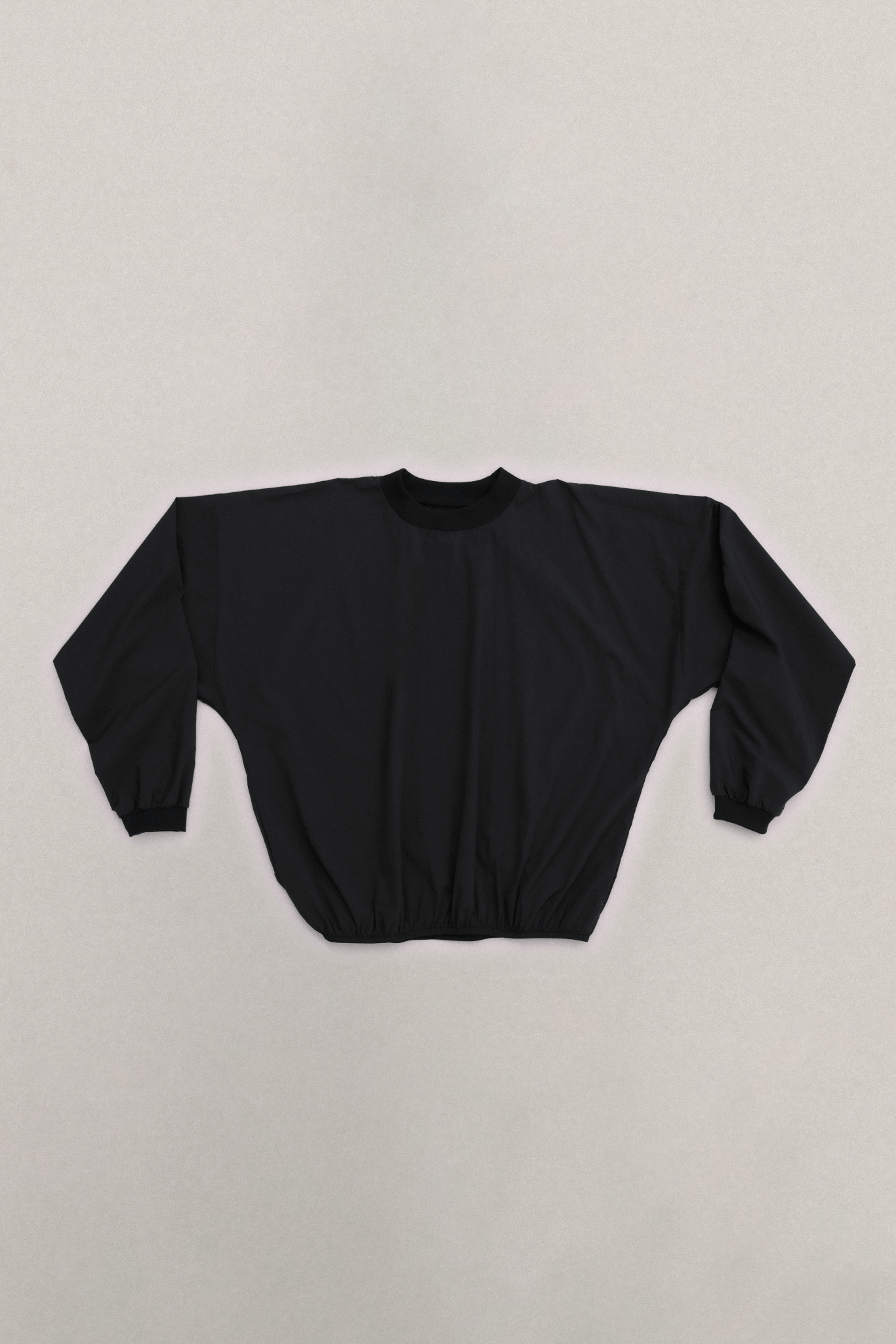 COTTON TOUCH NYLON CREW NECK