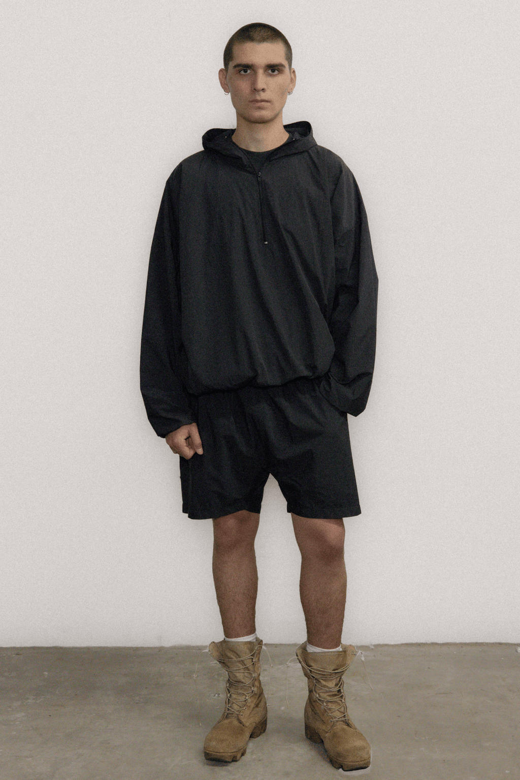 COTTON TOUCH NYLON SHORTS
