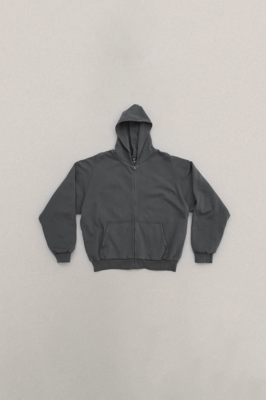 COTTON FLEECE ZIP-UP HOODIE GAP YEEZY