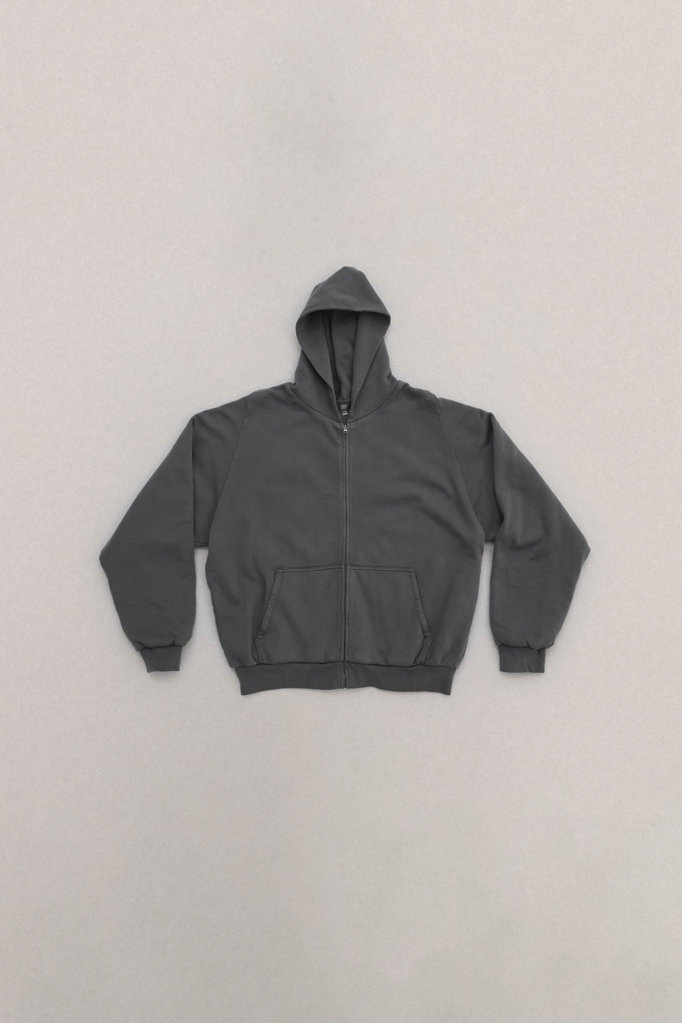 COTTON FLEECE ZIP-UP HOODIE GAP YEEZY