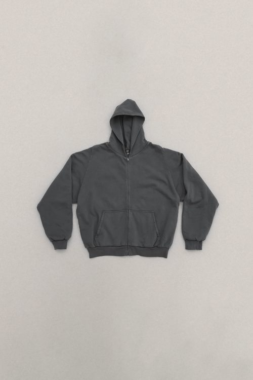 COTTON FLEECE ZIP-UP HOODIE GAP YEEZY