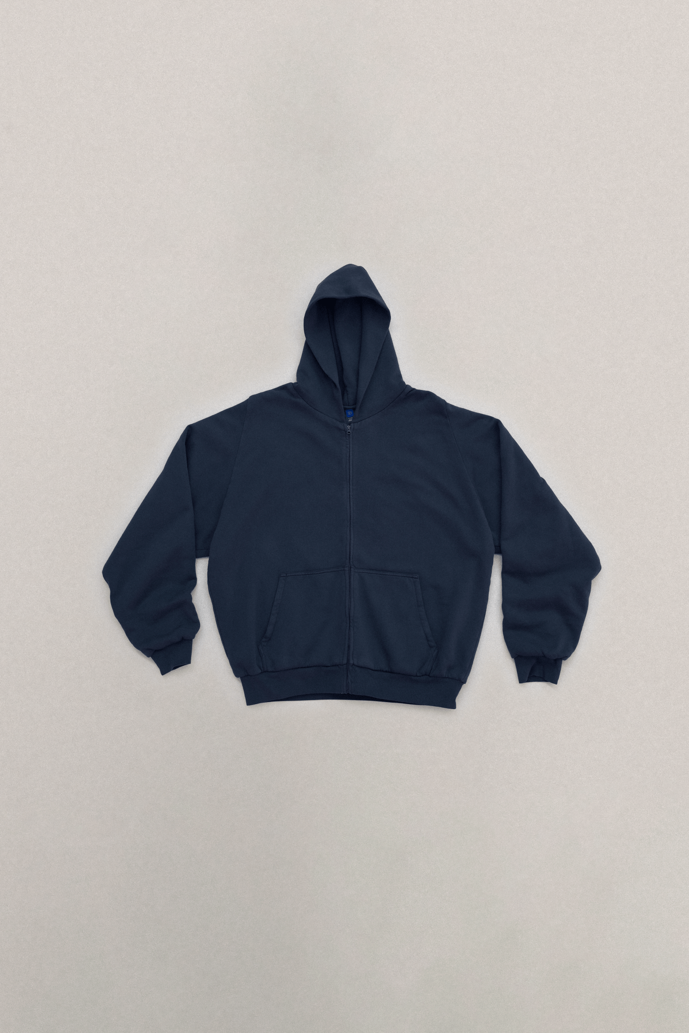 COTTON FLEECE ZIP-UP HOODIE GAP YEEZY